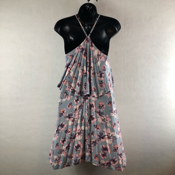 Williams Rast XS floral dress ruffle fit and flare - Picture 3 of 8